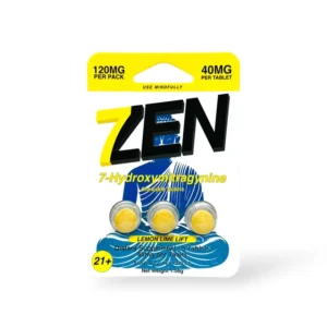 7Zen 7-OH Chewable Tablets Lemon Lime Lift 40mg Per Tablet
