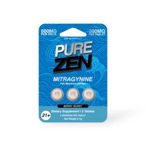 Pure Zen Full Spectrum Extract 200mg Chewable Tablets | Berry Burst