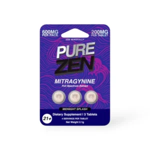 Pure Zen Full Spectrum Extract 200mg Chewable Tablets | Midnight Splash
