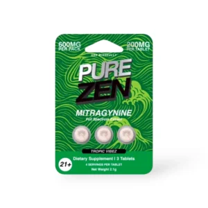 Pure Zen Full Spectrum Extract 200mg Chewable Tablets | Tropic Vibez